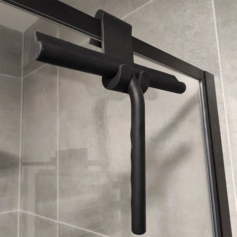 Streak-Free Shower Squeegee with Wall Hanger