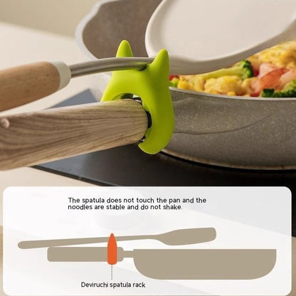 Anti-Overflow Silicone Spoon Holder - Viralero