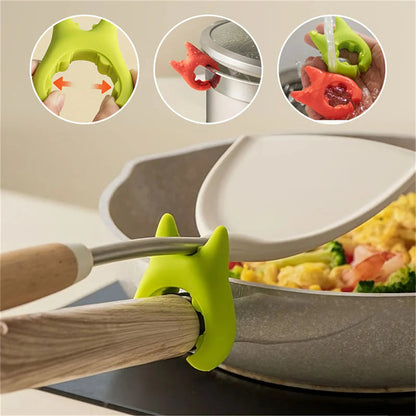 Anti-Overflow Silicone Spoon Holder - Viralero