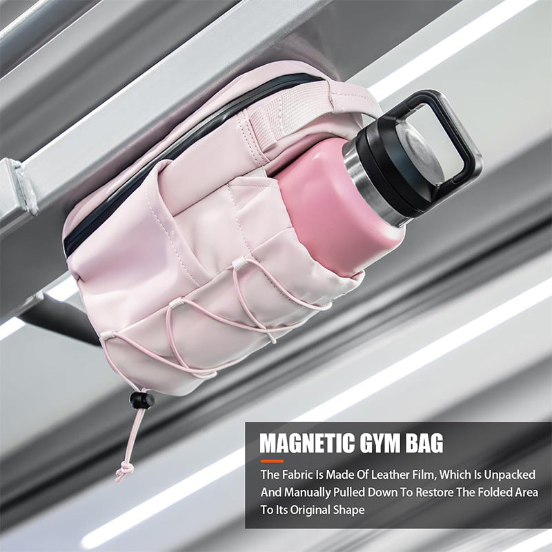 MagnaFit™ Magnetic Gym Bag - Secure Water Bottle Holder & Crossbody Sling - Viralero