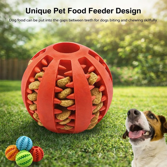 ChewSphere™ | Interactive Dog Treat Ball – Chew-Resistant Food Dispenser Toy