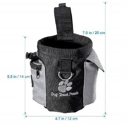 ChewSphere™ Dog Treat & Training Bag | Portable Pet Snack Pouch with Waist Clip - Viralero