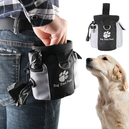 ChewSphere™ Dog Treat & Training Bag | Portable Pet Snack Pouch with Waist Clip - Viralero