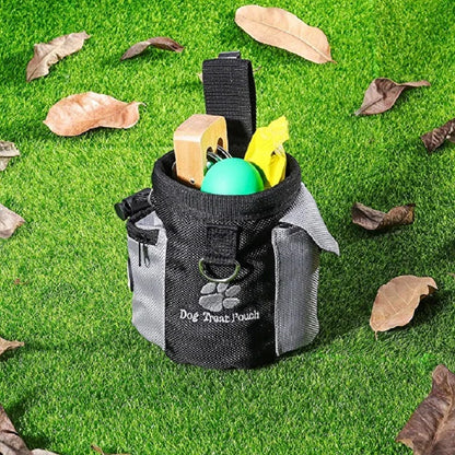 ChewSphere™ Dog Treat & Training Bag | Portable Pet Snack Pouch with Waist Clip - Viralero