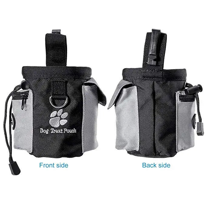 ChewSphere™ Dog Treat & Training Bag | Portable Pet Snack Pouch with Waist Clip - Viralero