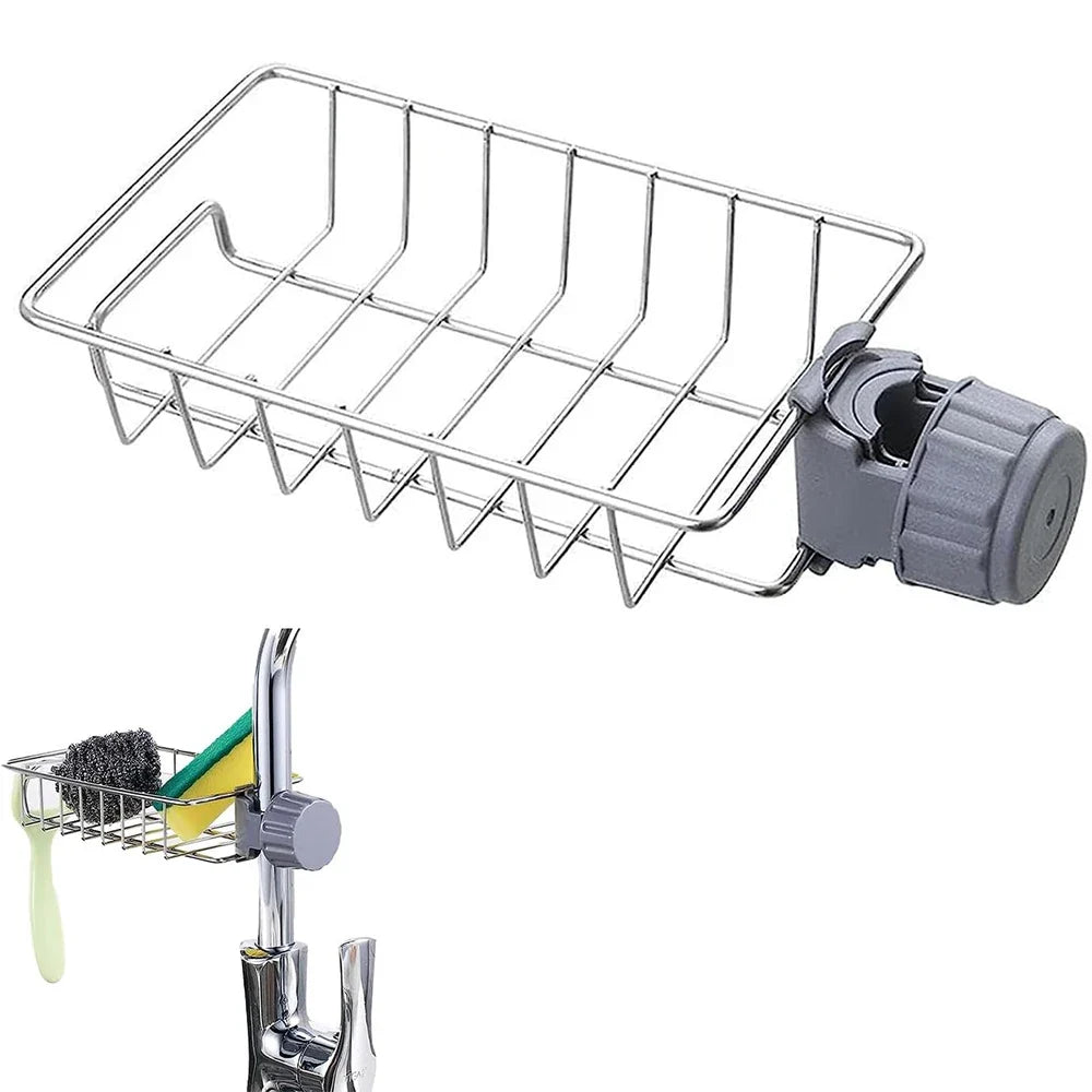 Flexible Sink Caddy Sponge Holder