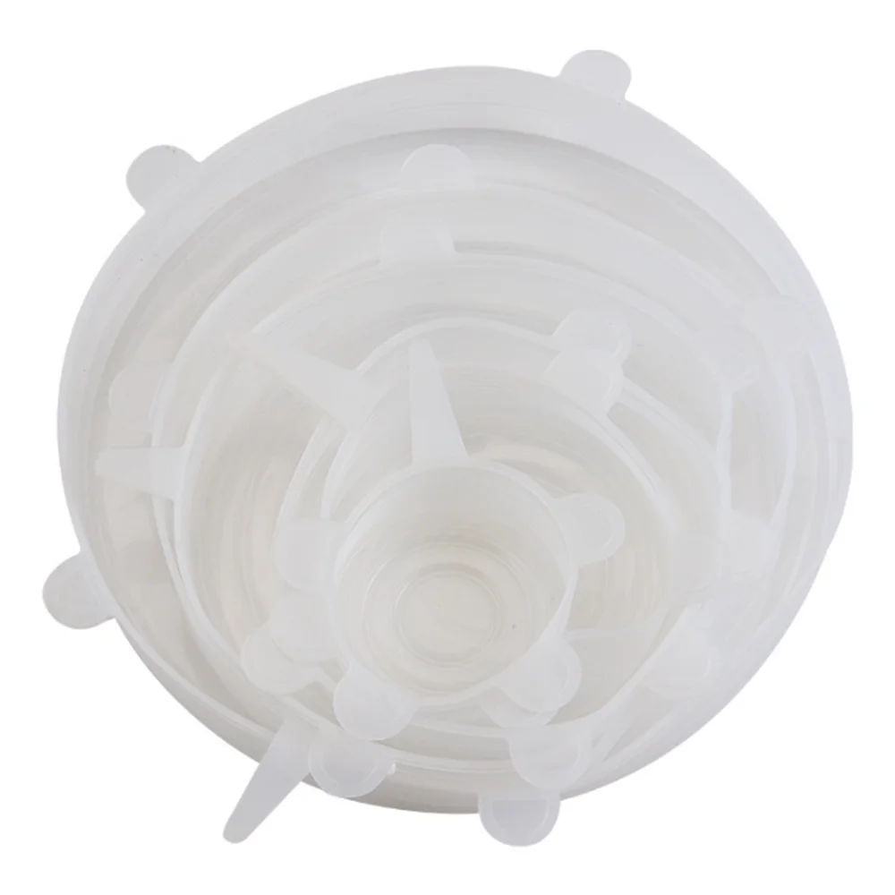 Silicone Stretch Lids – 6 Pack
