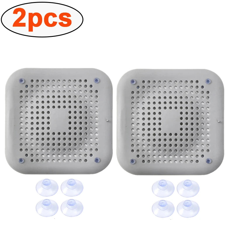 Silicone Drain Hair Catcher – 2 Pack