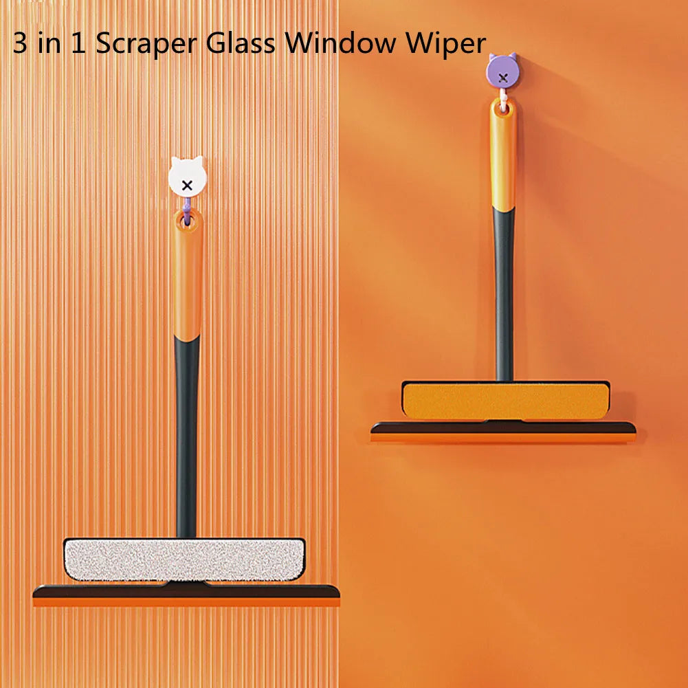 Streak-Free Shower Squeegee with Wall Hanger