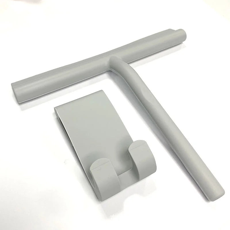 Streak-Free Shower Squeegee with Wall Hanger