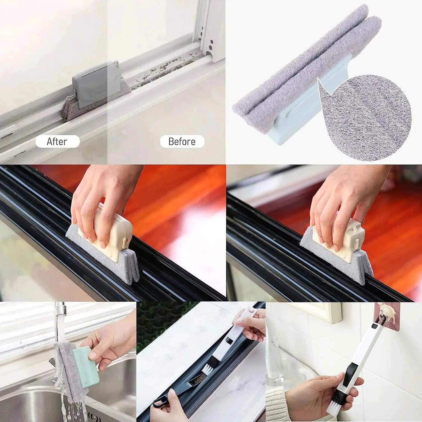 Window & Door Track Cleaning Kit
